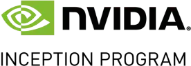 NVIDIA logo on Krikey AI Animation studio website 