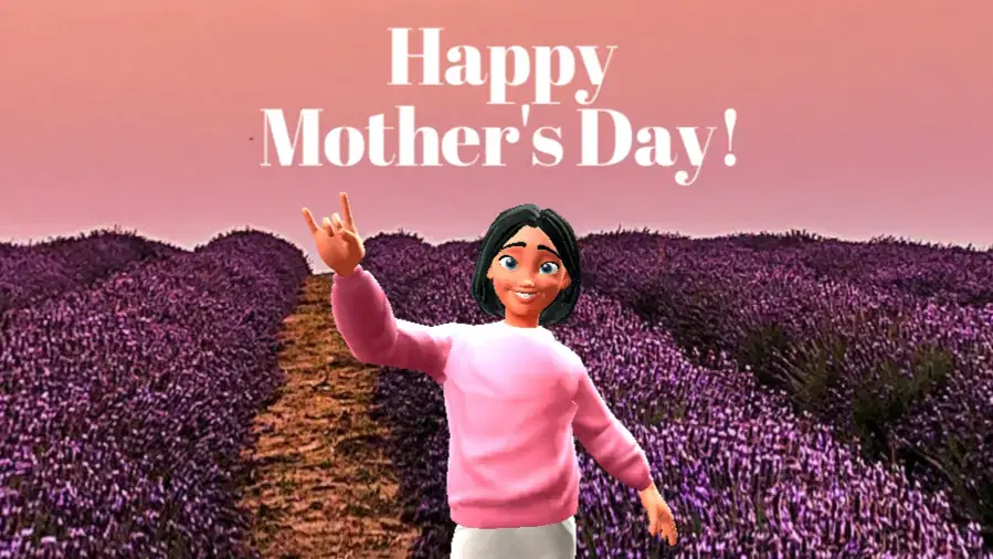 Make cool animated reels using our cartoon instagram story template style Motherʼs Day Animation Card Maker Template