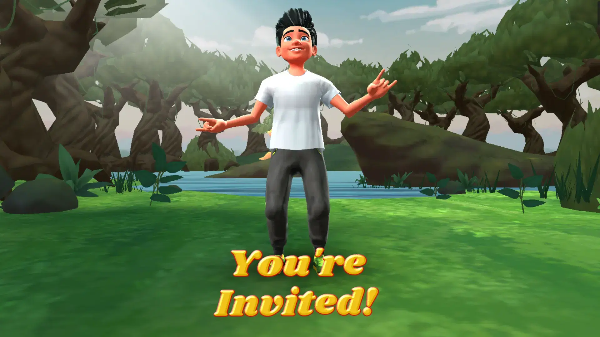 Make cool animated reels using our cartoon instagram story template style Thanksgiving Video Invitation Maker Template