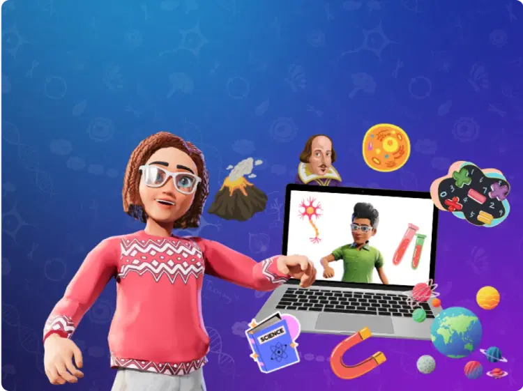 Use templates in the AI Animation Maker to create education focused 3D Avatar animations directly in your online browser with our free animation software.