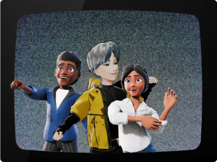 Create your own engaging videos with our AI-powered cartoon maker for AI Animation, using motion capture style AI-powered video to animation tools.