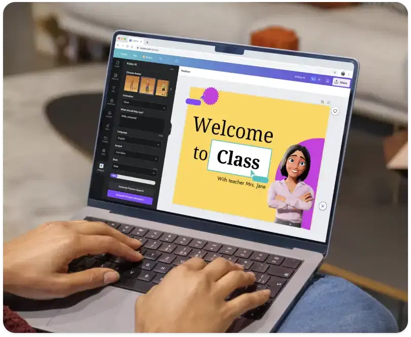 Bring Krikey AI Talking Avatars to life in your Canva projects!