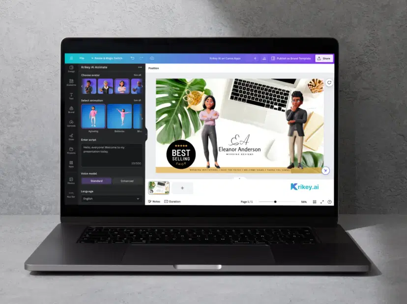 We’ve partnered with Canva to allow anyone to animate a talking avatar - in minutes.! Elevate your next marketing presentation, lesson plan, or creative pitch deck, no experience needed.