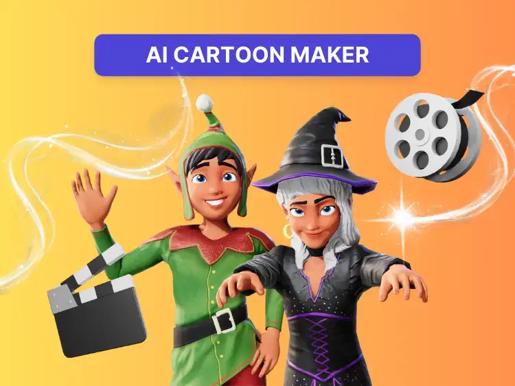 Create your own engaging videos with our AI-powered cartoon maker for AI Animation, using motion capture style AI-powered video to animation tools.