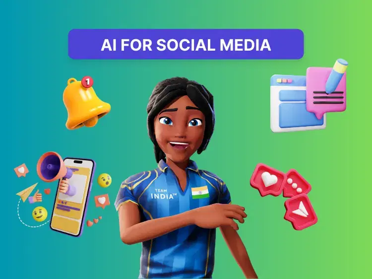 Make custom voiceovers for 3D Avatars on social media using our online browser AI Animation maker and free templates for engaging AI-powered videos.