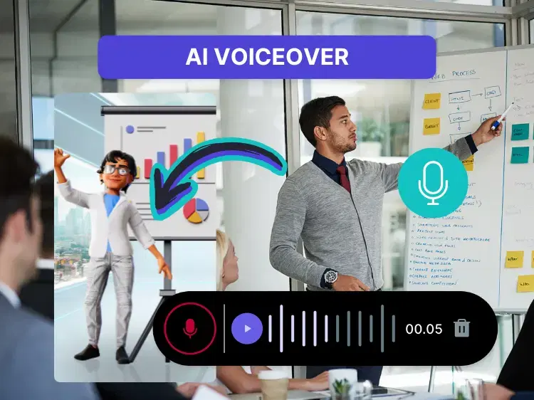 Try Voice AI voiceovers in your AI Animation Videos with 3D Avatars, use the Krikey AI Video editor to bring GenAI into your creativity and workflows.