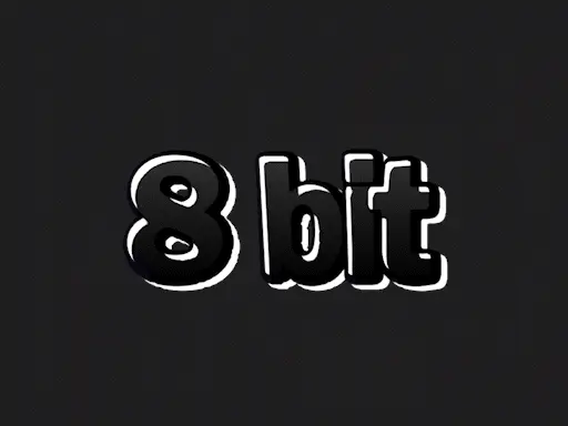 8 bit font Fancy text generator for AI Animation videos in the Krikey AI video editor tool where you can customize cartoon characters and add dialogue.