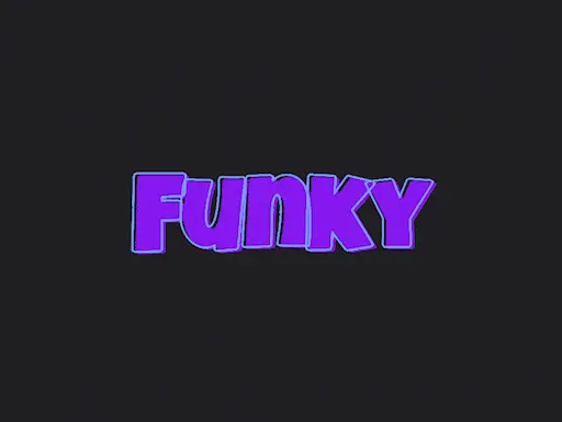 Cute 3D font style text generator in Krikey AI Animation Video Editor for 3D animation cartoon characters tool -- add your own text effects easily.