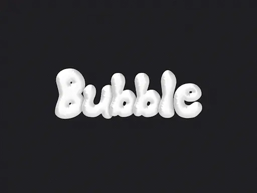 Bubble letter font How to make 3D text in Krikey AI Video editor with font styles for every type of animation video.
