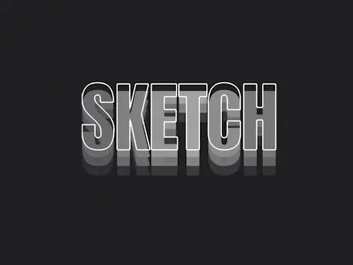 Sketch Block font style text generator in Krikey AI Animation Video Editor for 3D animation cartoon characters tool -- add your own text effects easily.