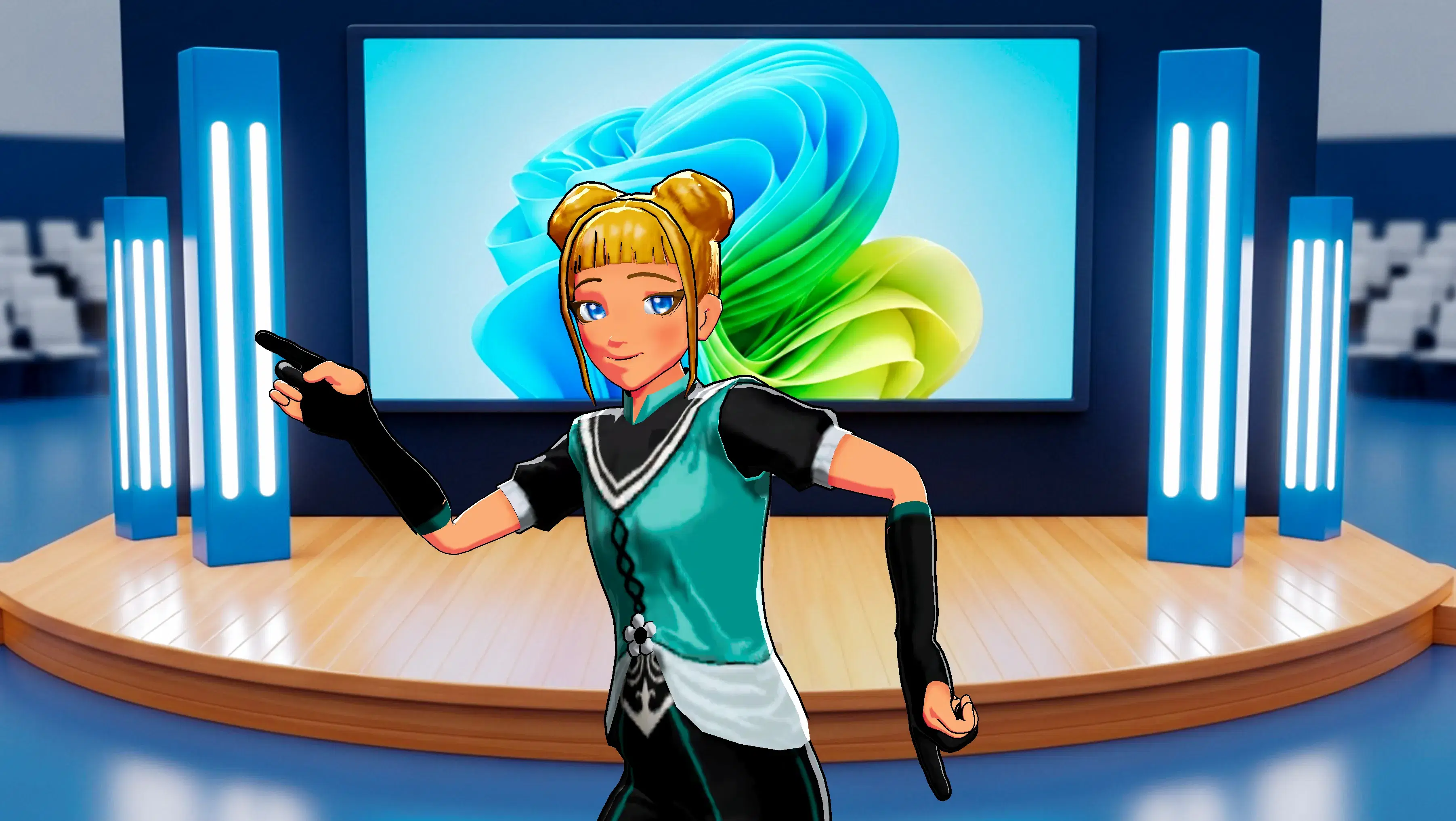 How to style presentation cartoon